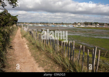 Itchenor, Chichester Harbour, Männlichkeit Halbinsel, West Sussex, England Stockfoto