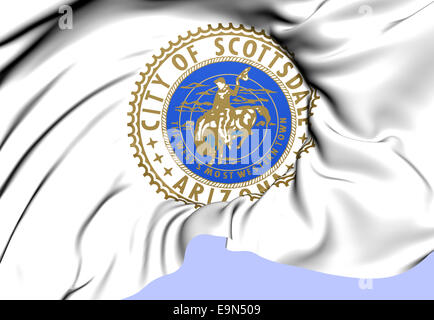 Wappen von Scottsdale Stockfoto