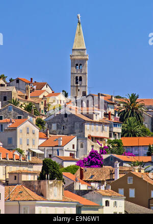 Bunte Adria Stadt Losinj Stockfoto