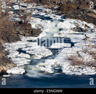 Great Falls am Potomac außerhalb Washington DC Stockfoto