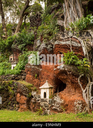 88 buddhistischen Tempeln an Lawai Tal Kauai Stockfoto