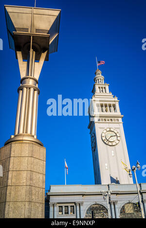 San Francisco - Fähre Buiding, Kalifornien, USA. Stockfoto