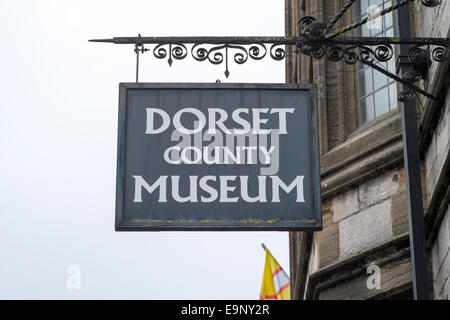 Dorset County Museum anmelden Dorchester Dorset UK Stockfoto