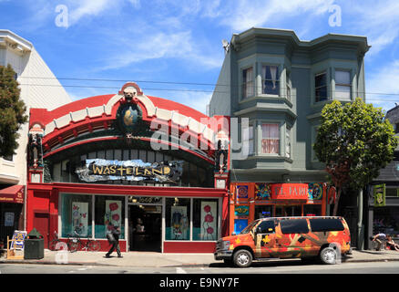 Boutique ÖDLAND an Haight Ashbury District, San Francisco, Kalifornien, USA Stockfoto