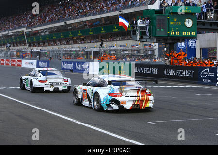 Le Mans, Frankreich. 24. Juni 2014. 24 Stunden Rennen von Le Mans Endurance. © Aktion Plus Sport/Alamy Live-Nachrichten Stockfoto