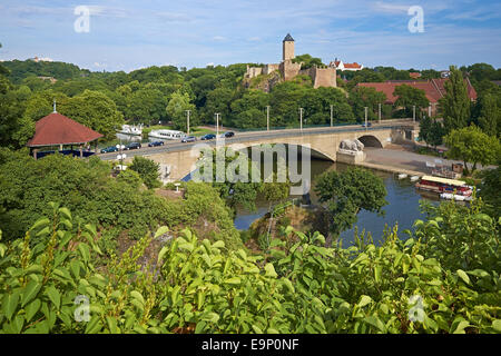 Burg Giebichenstein in Halle, Deutschland Stockfoto