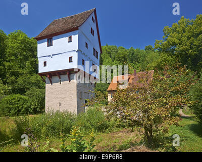 Toppler Castle in Rothenburg Ob der Tauber, Bavaria, Germany Stockfoto