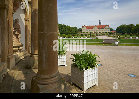 Schloss Weikersheim, Baden-Württemberg, Deutschland Stockfoto