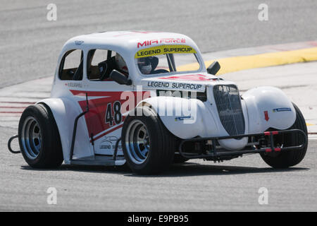 Beschleunigung 2014: Legende Supercup-Rennen in Algarve International Circuit Featuring: Konstantin Koliashvili (GEO) wo: Portimao, Algarve, Portugal bei: 26. April 2014 Stockfoto