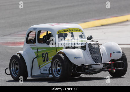 Beschleunigung 2014: Legende Supercup-Rennen in Algarve International Circuit Featuring: Emill Andersen (DNK) wo: Portimao, Algarve, Portugal bei: 26. April 2014 Stockfoto