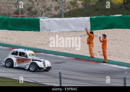 Beschleunigung 2014: Legende Supercup-Rennen in Algarve International Circuit Featuring: John Paterson (SCT) wo: Portimao, Algarve, Portugal bei: 26. April 2014 Stockfoto