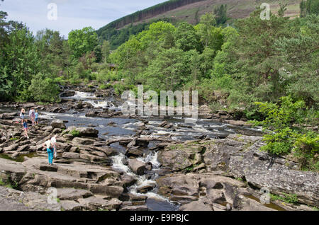 "Falls of Dochart" Stockfoto