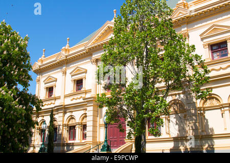 Fassade der Albert Hall Gebäude in Launceston, Tasmanien, Australien Stockfoto