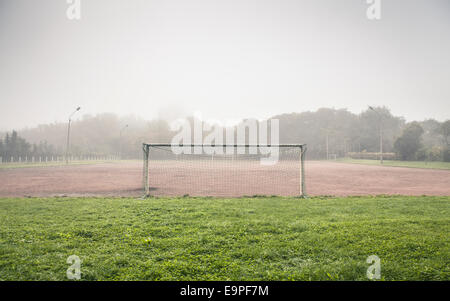 Fußballplatz, Jena, Deutschland Stockfoto