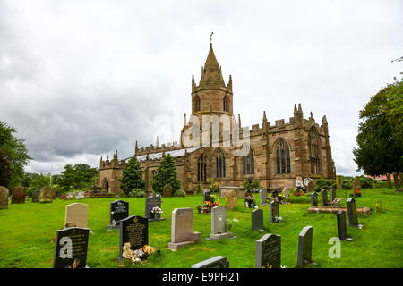 St.-Bartholomäus Kirche Tong Shropshire England UK Stockfoto