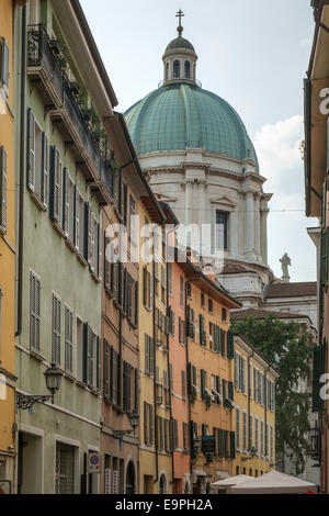 Kuppel von Brescia, Lombardei, Italien Stockfoto