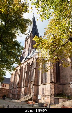 Str. Marys Kirche, Marburg, Hessen, Deutschland, Europa Stockfoto