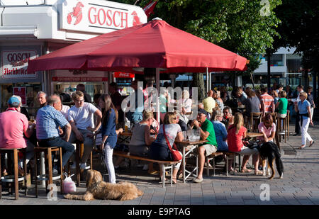 Fischrestaurant GOSCH in der Friedrichstraße 15 in Westerland Auf Sylt/10.06.2014 Foto: Stephan Goerlich Stockfoto