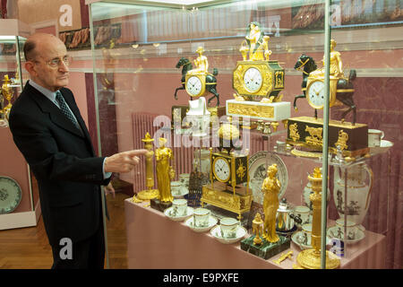 Kunsthandwerk-Museum Francois Duesberg, Sachenrecht Francois Duesberg, Mons, Hennegau, Wallonien, Belgien, Europa | Dekorative Kunst M Stockfoto