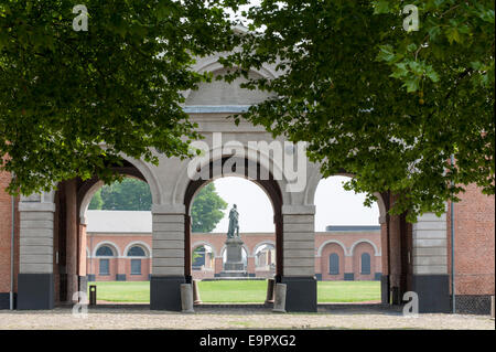 Le Grand Hornu, UNESCO Weltkulturerbe, Hornu Bei Mons, Hennegau, Wallonien, Belgien, Europa | Le Grand Hornu, UNESCO Welt Squillaci Stockfoto