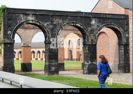 Le Grand Hornu, UNESCO Weltkulturerbe, Hornu Bei Mons, Hennegau, Wallonien, Belgien, Europa | Le Grand Hornu, UNESCO Welt Squillaci Stockfoto