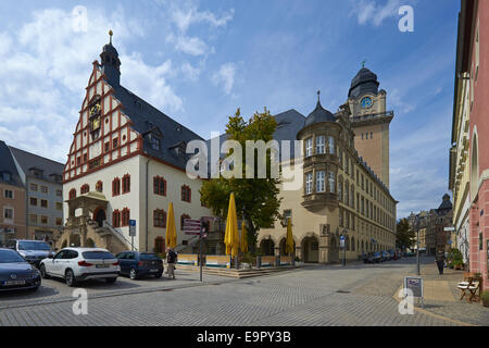 Rathaus in Plauen, Deutschland Stockfoto