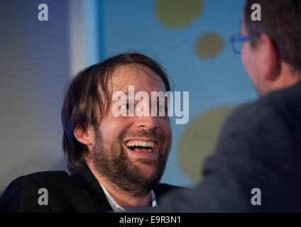 Auszeichnungen der Welt 50 besten Restaurants an der Guildhall statt.  Mitwirkende: René Redzepi Where: London, Vereinigtes Königreich bei: 28. April 2014 Stockfoto