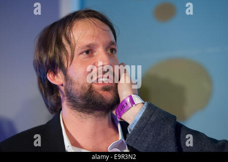 Auszeichnungen der Welt 50 besten Restaurants an der Guildhall statt.  Mitwirkende: René Redzepi Where: London, Vereinigtes Königreich bei: 28. April 2014 Stockfoto