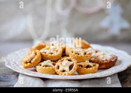 Mince pies Stockfoto