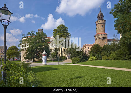 Reichenbach-Turm und Kaisertrutz in Görlitz, Deutschland Stockfoto