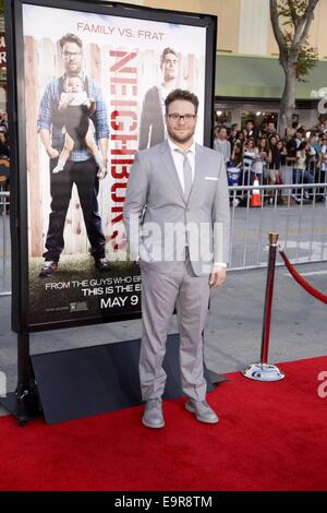 Weltpremiere von Universal Pictures "Nachbarn" im Regency Village Theater Westwood mit: Seth Rogen Where: Los Angeles, California, Vereinigte Staaten von Amerika bei: 28. April 2014 Stockfoto