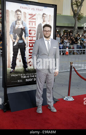 Weltpremiere von Universal Pictures "Nachbarn" im Regency Village Theater Westwood mit: Seth Rogen Where: Los Angeles, California, Vereinigte Staaten von Amerika bei: 28. April 2014 Stockfoto