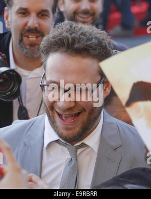 Weltpremiere von Universal Pictures "Nachbarn" im Regency Village Theater Westwood mit: Seth Rogen Where: Westwood, Kalifornien, USA bei: 28. April 2014 Stockfoto