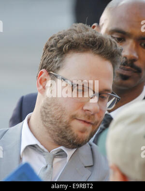 Weltpremiere von Universal Pictures "Nachbarn" im Regency Village Theater Westwood mit: Seth Rogen Where: Westwood, Kalifornien, USA bei: 28. April 2014 Stockfoto