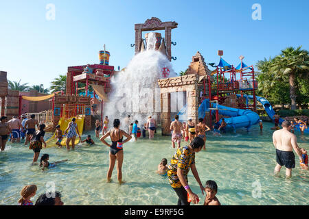 Splashers Kinderspielplatz an der Aquaventure Wasserpark Hotel Atlantis The Palm Dubai Vereinigte Arabische Emirate Stockfoto