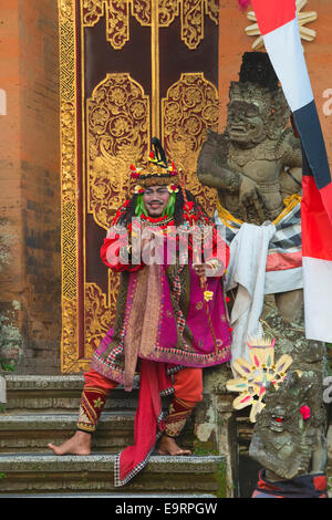 Balinesische Kecak Tänzer, Ubud, Bali, Indonesien Stockfoto