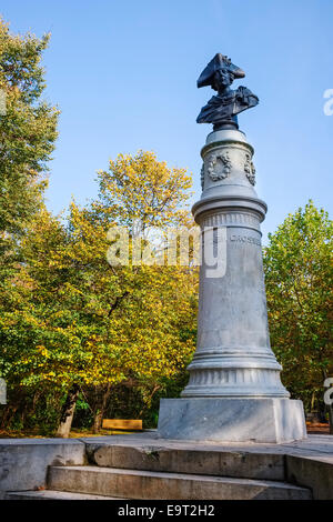 Denkmal Friedrichs des großen im Volkspark Friedrichshain, Berlin, Deutschland Stockfoto