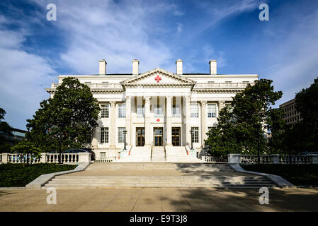 Amerikanische Rote Kreuz Landeszentrale, 17. Street NW, Washington DC Stockfoto