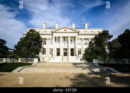 Amerikanische Rote Kreuz Landeszentrale, 17. Street NW, Washington DC Stockfoto