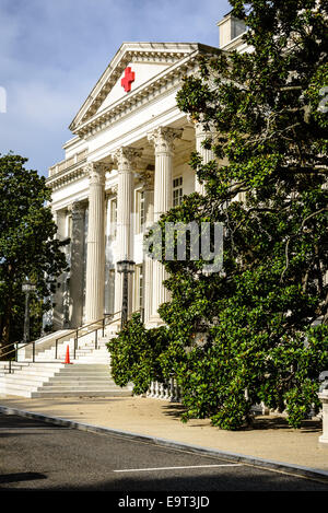 Amerikanische Rote Kreuz Landeszentrale, 17. Street NW, Washington DC Stockfoto