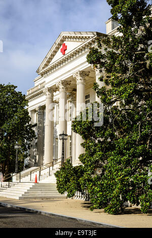 Amerikanische Rote Kreuz Landeszentrale, 17. Street NW, Washington DC Stockfoto