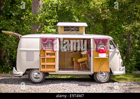 VW-Bus Stockfoto