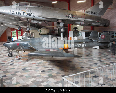 J-1797, 1956 De Havilland DH-112 Mk4 Venom bei Flugausstellung Hermeskeil, pic3 Stockfoto