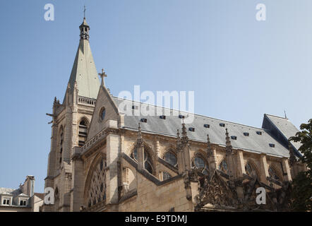 Die Kirche Saint-Séverin, Paris, Frankreich. Stockfoto