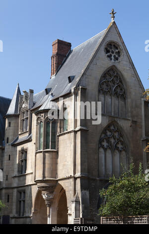 Das Nationalmuseum des Mittelalters, Paris, Frankreich. Stockfoto