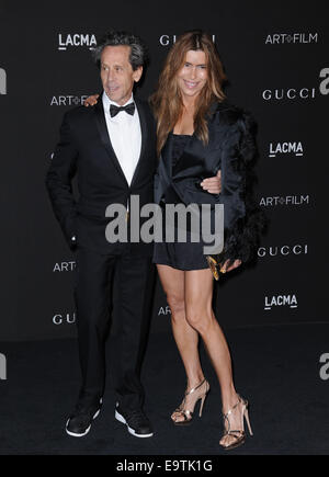 Los Angeles, Kalifornien, USA. 1. November 2014. Veronica Smiley, Brian Grazer Teilnahme an 2014 LACMA Kunstfilm Gala im LACMA in Los Angeles, Kalifornien am 1. November 2014 statt. 2014-Credit: D. Long/Globe Fotos/ZUMA Draht/Alamy Live-Nachrichten Stockfoto