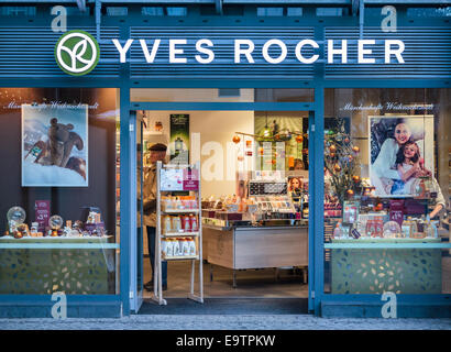 Yves Rocher-Ladenzeile in Deutschland Stockfoto