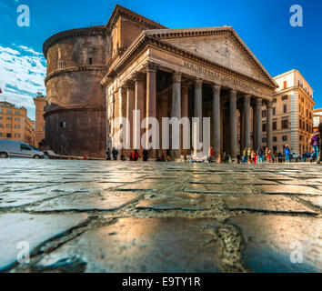 Im Inneren des Pantheon, Rom, Italien. Stockfoto