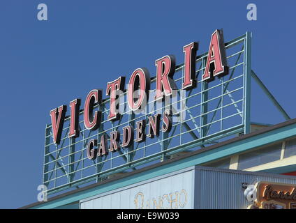 Victoria Gardens anmelden, Rancho Cucamonga, Kalifornien, USA. Stockfoto