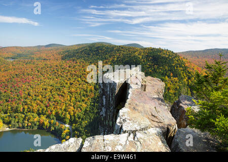 Dixville Notch in Dixville, New Hampshire USA von Table Rock in den Herbstmonaten Stockfoto